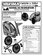 Предварительный просмотр 20 страницы Yakima CaddyYak Owner'S Manual