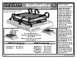 Yakima Destination Quick Start Manual предпросмотр