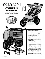 Preview for 1 page of Yakima Double bug Owner'S Manual