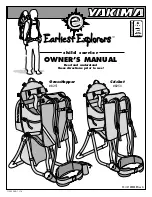 Preview for 1 page of Yakima Earliest Explorers GrassHopper Owner'S Manual