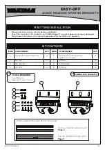 Yakima EASY-OFF Installation Instructions Manual preview