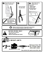 Preview for 4 page of Yakima EvenKeel Quick Start Manual