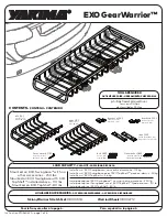 Yakima EXO GearWarrior Manual preview