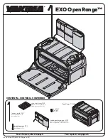 Предварительный просмотр 1 страницы Yakima EXO OpenRange Quick Start Manual