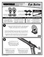 Preview for 1 page of Yakima Eye Bolts Manual