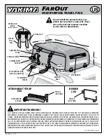 Предварительный просмотр 1 страницы Yakima FarOut Manual