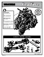 Preview for 1 page of Yakima FourTimer Manual