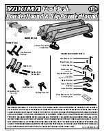 Предварительный просмотр 1 страницы Yakima FreshSesh Quick Start Manual