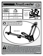 Предварительный просмотр 1 страницы Yakima FrontLoader Instructions Manual