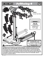 Preview for 6 page of Yakima FullSwing 4 Manual