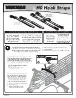 Preview for 1 page of Yakima HD Hook Straps Quick Start Manual