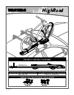 Yakima Highroad Quick Start Manual preview