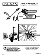 Preview for 1 page of Yakima Hitch Replacement Kit Owner'S Manual