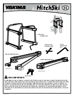 Preview for 9 page of Yakima HitchSki Manual