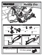 Предварительный просмотр 1 страницы Yakima HoldUp Evo Installation Instructions Manual