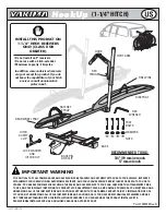 Preview for 1 page of Yakima HookUp Quick Start Manual