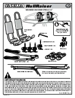 Preview for 1 page of Yakima HullRaiser Manual