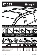 Yakima K1033 Manual preview