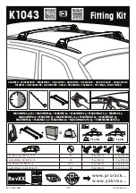 Yakima K1043 Manual preview