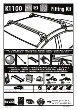 Yakima K1100 Manual preview