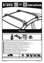 Yakima K1203 Instructions Manual preview