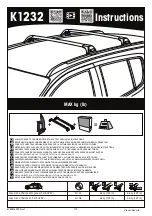 Yakima K1232 Instructions Manual preview