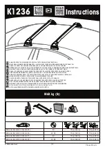 Предварительный просмотр 1 страницы Yakima K1236 Instructions Manual