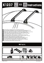 Предварительный просмотр 1 страницы Yakima K1237 Instructions Manual