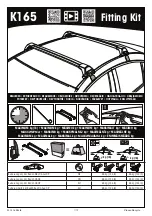 Yakima K165 Instructions Manual preview