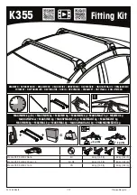 Preview for 1 page of Yakima K355 Manual