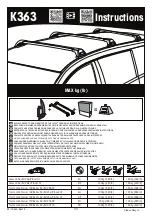 Yakima K363 Instructions Manual preview