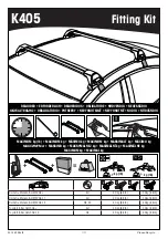 Yakima K405 Manual preview