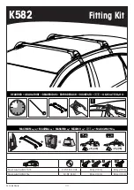 Предварительный просмотр 1 страницы Yakima K582 Manual