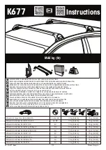 Preview for 1 page of Yakima K677 Instructions Manual