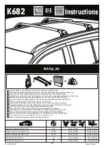 Yakima K682 Instructions Manual предпросмотр