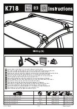 Preview for 1 page of Yakima K718 Instructions Manual