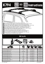 Предварительный просмотр 1 страницы Yakima K794 Instructions Manual