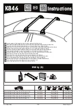 Yakima K846 Instructions Manual предпросмотр