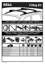 Preview for 1 page of Yakima K864 Manual