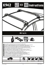 Preview for 1 page of Yakima K942 Instructions Manual