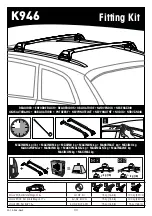 Yakima K946 Installation Instructions Manual предпросмотр