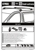 Preview for 1 page of Yakima K988 Manual