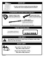 Preview for 9 page of Yakima KingJoe Pro 2 User Manual