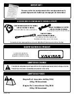 Preview for 19 page of Yakima KingJoe Pro 2 User Manual