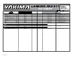 Preview for 14 page of Yakima Landing Pad 11 Manual