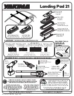 Yakima Landing Pad 21 Instructions Manual preview