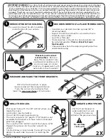 Preview for 2 page of Yakima Landing Pad 21 Instructions Manual