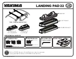 Yakima LANDING PAD 22 Manual preview