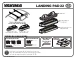 Preview for 9 page of Yakima LANDING PAD 22 Manual