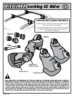 Предварительный просмотр 9 страницы Yakima Locking EZ Rider Manual